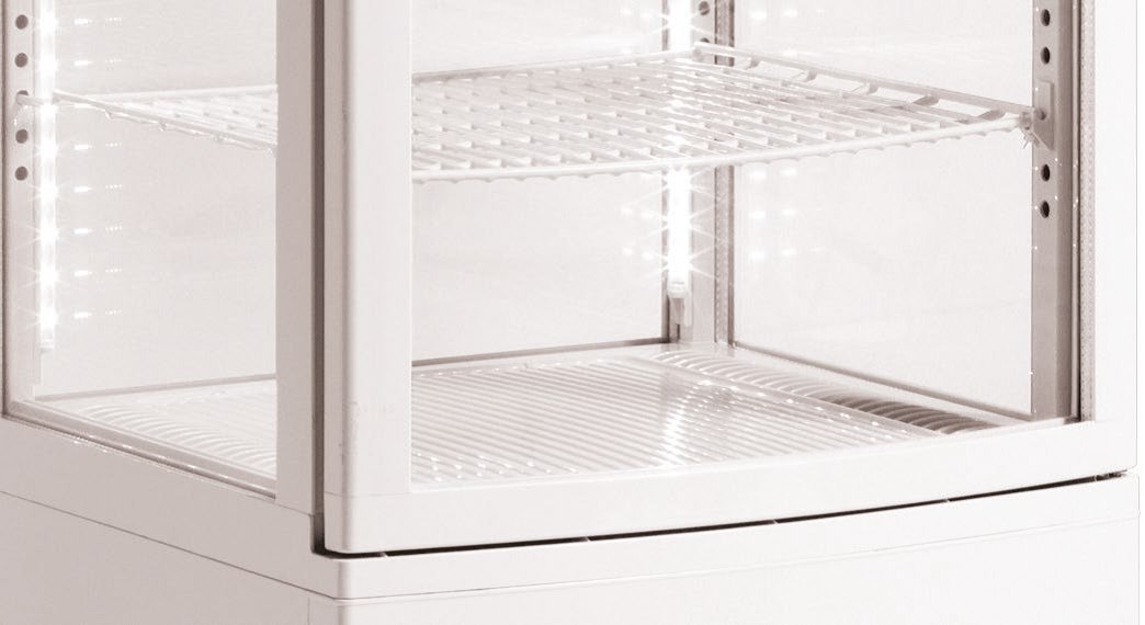 Witryna chłodnicza cukiernicza LED biała 270 l Resto Quality RTC287WE